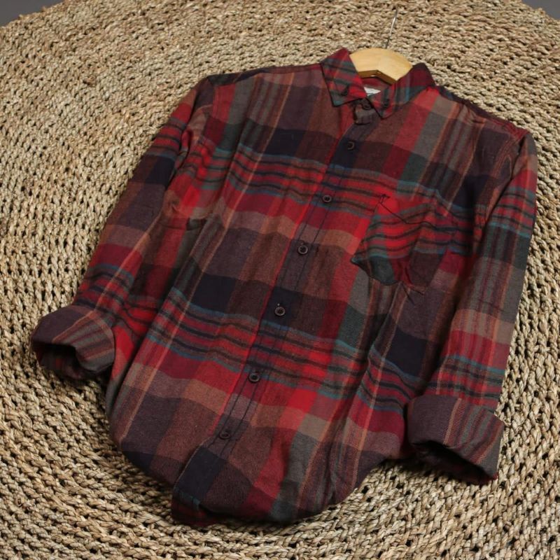 Kemeja Flanel Castles / Kemeja Distro / Kemeja Kasual / Flanel Wol Premium / Kemeja Lengan Panjang /