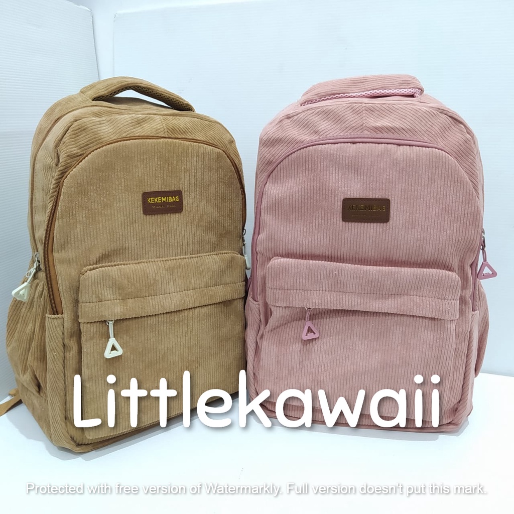 LK/Tas Ransel Laptop Backpack Coduray Codoray Sekolah Fashion Anak Remaja Korean Style Import