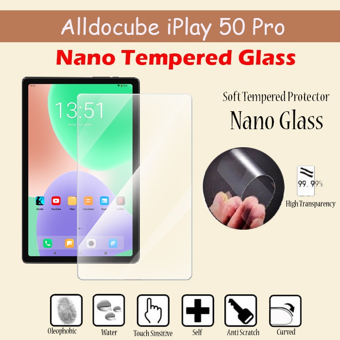 Alldocube iPlay 50 Pro NANO TEMPERED GLASS ANTI GORES SCREEN PROTECTOR
