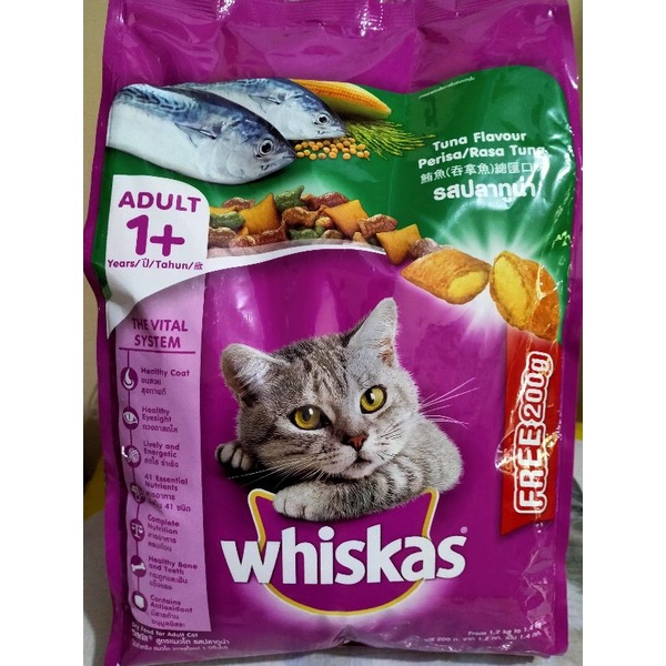 Whiskas bag 1,2kg