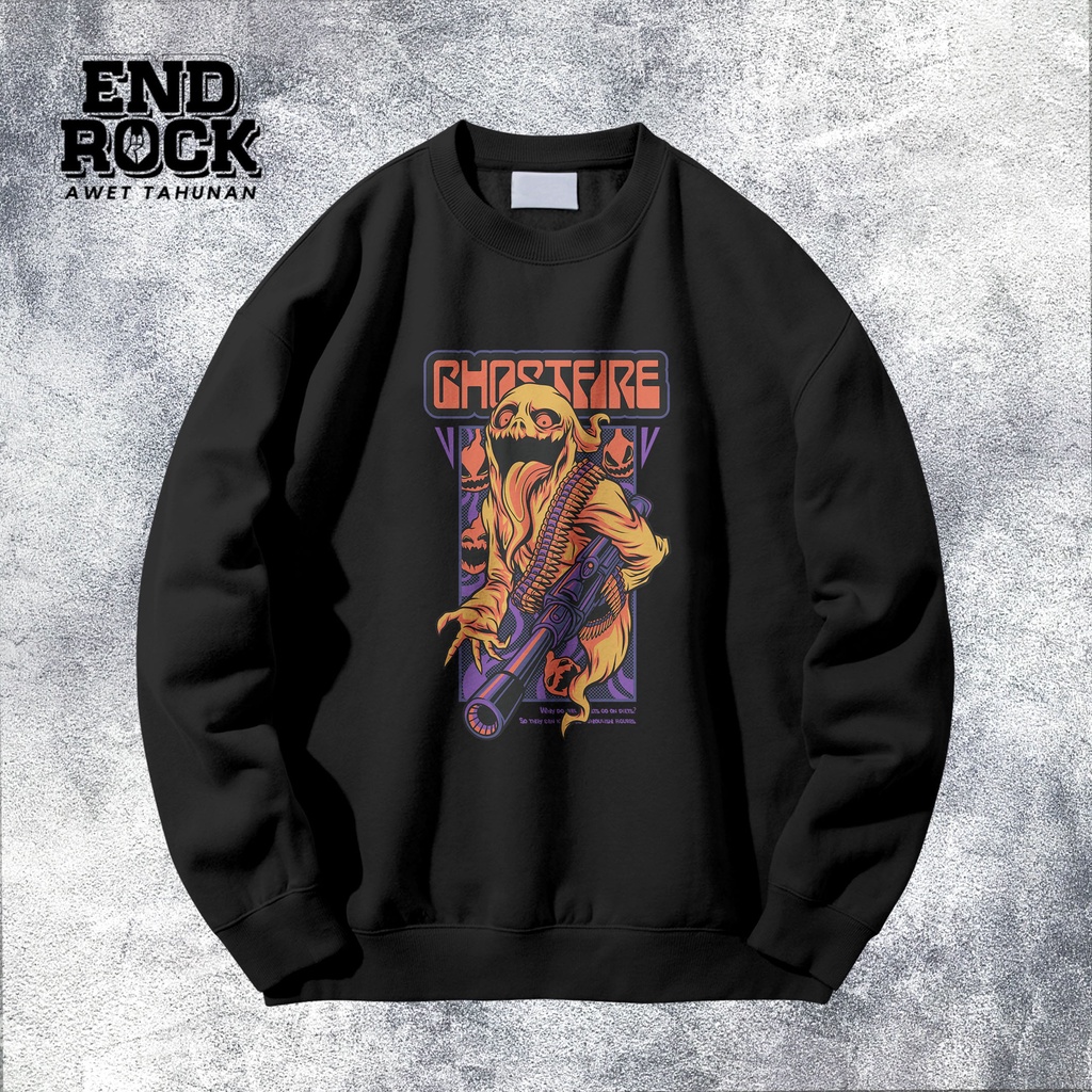 Crewneck Exclusive Original Endrock Tema Ghostier DTFS119