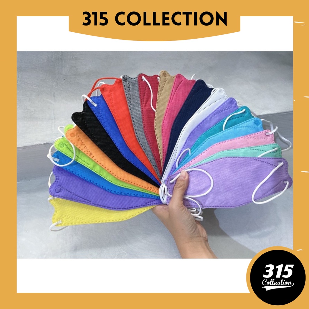 Masker KF94 Warna Warni Mix Campuran isi 10