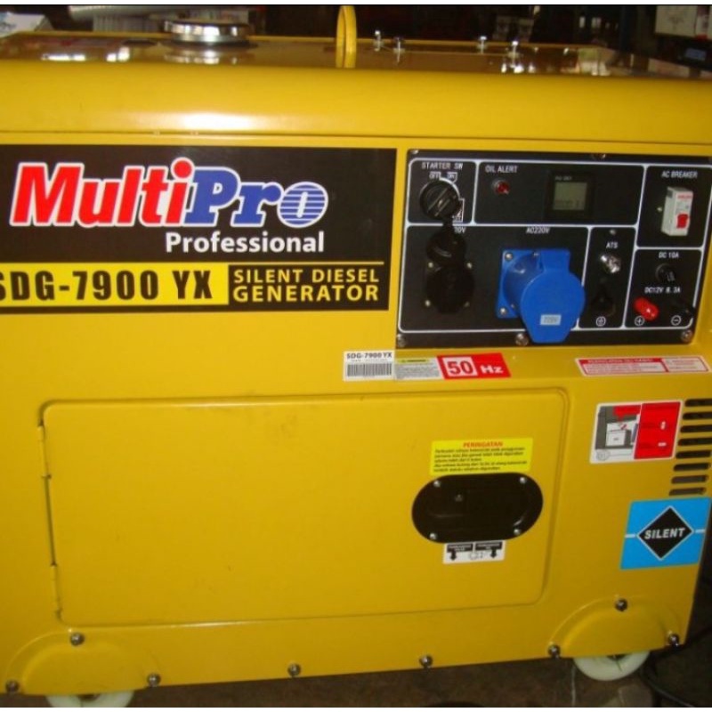 Genset Diesel Silent GENERATOR SDG7900YX MULTIPRO SDG 7900 YX SILENT
