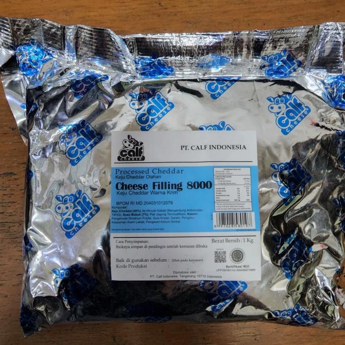 

calf filling cheese 8000 1kg / saus isian keju roti 1 kg