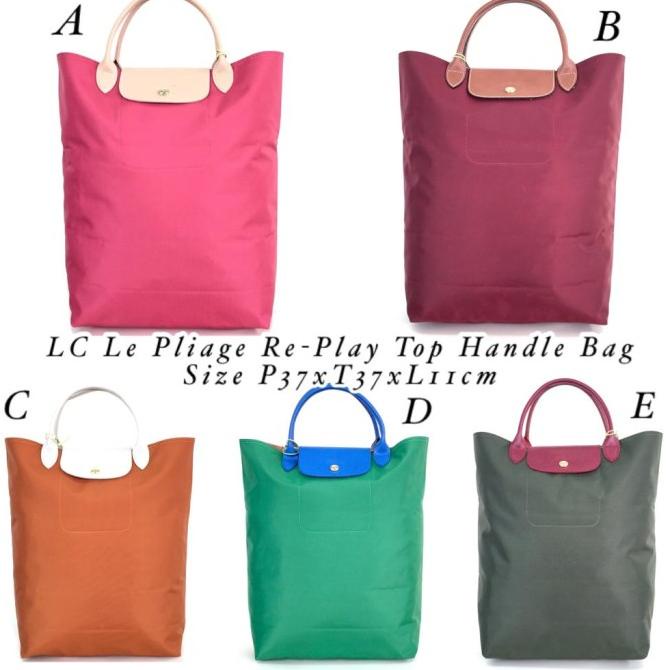 hand bag lc le pliage re-play top handle bag HARGA DISKON