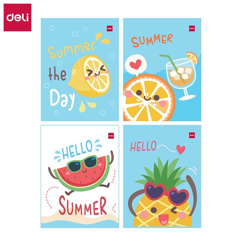 

Deli Notebook / Buku Tulis Sekolah A5 Satuan