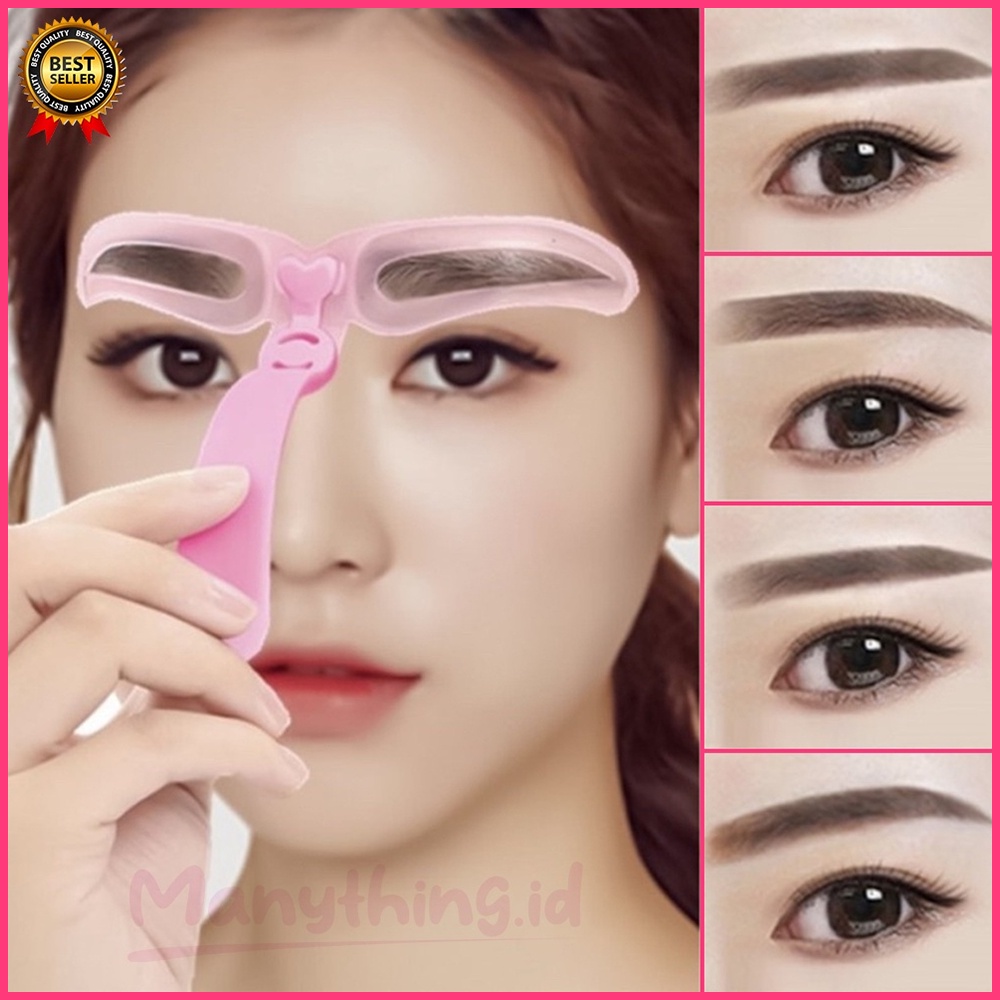 Cetakan Alis Gagang isi 1 Pcs / Alat Cetak Alis / Eyebrow Template / Pensil Alis / Cetakan Alis Gagang