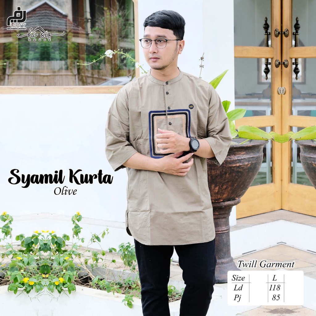 [NEW] SYAMIL KURTA PRIA PREMIUM DEWASA ORI BY LEAFY HISIS