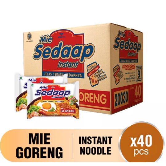 

Mie Sedaap Goreng (1 dus 40 pcs)