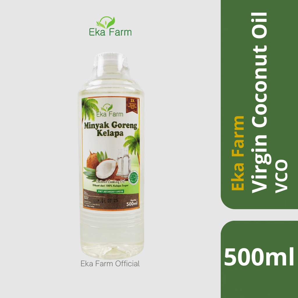 

Minyak Goreng Kelapa Kemasan 500ml - Eka Farm Official