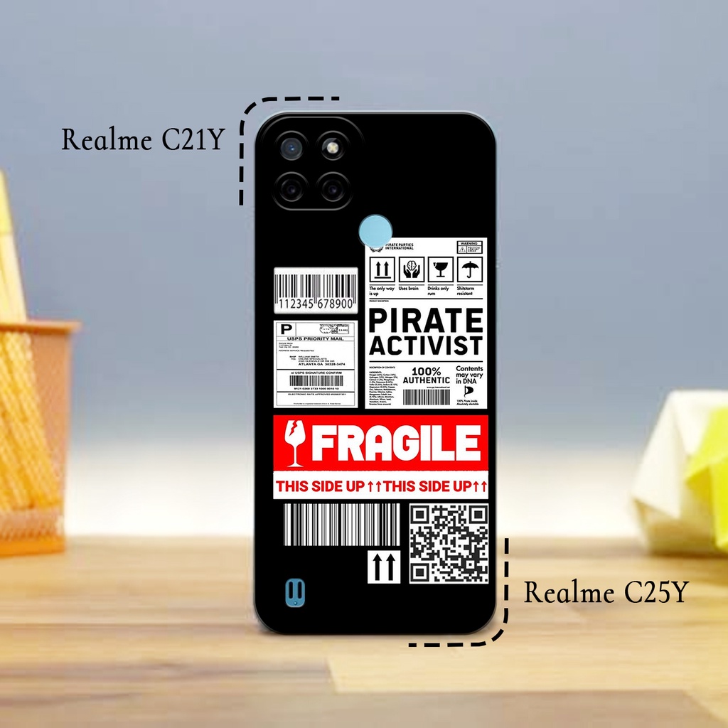 [Fashion Case DHL] - Case Hp Realme C21Y/C25Y PICKS STORE - Softcase - Kesing Hp Hardcase Realme C21