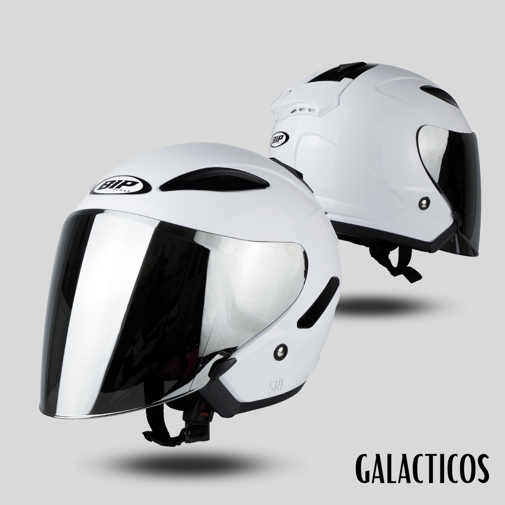 Helm Galaxy Half Face Flat  SNI