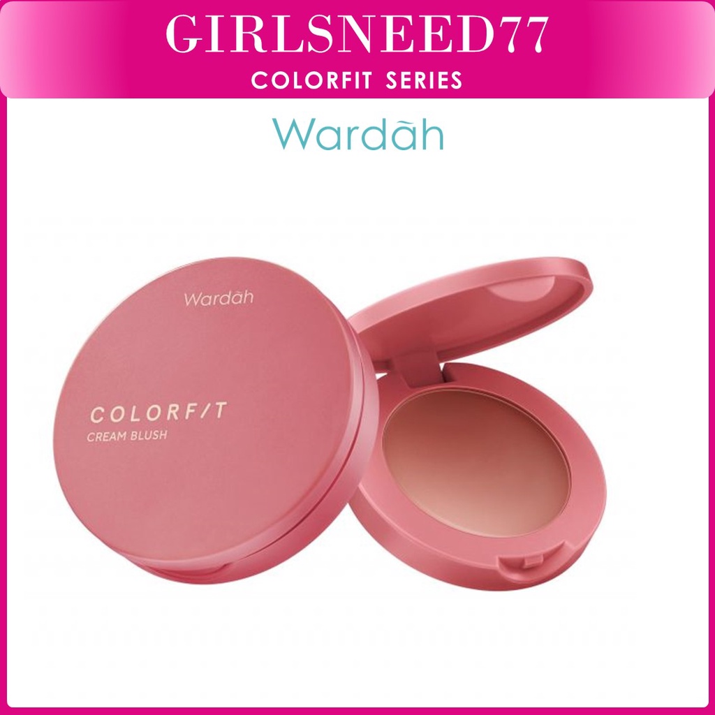 BARU! Wardah Colorfit Cream Blush - Formula ringan dan teksturnya creamy