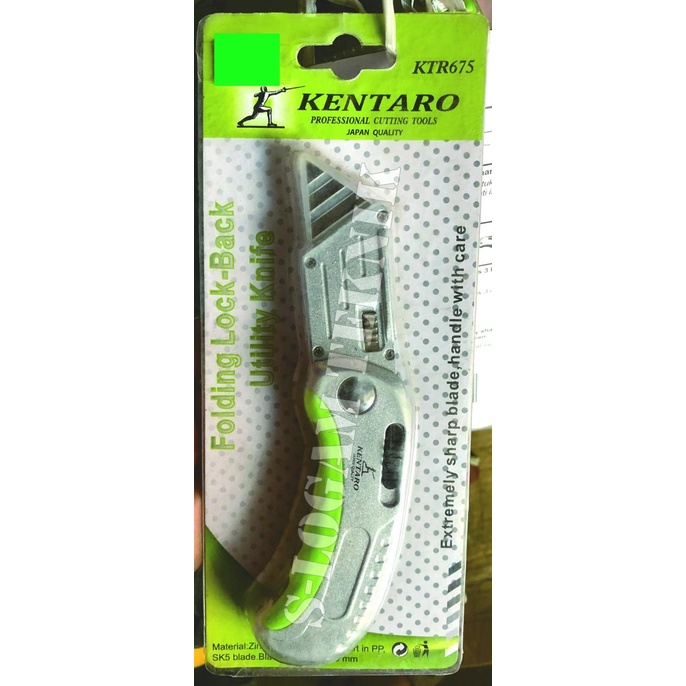 

Utility Knive / Folding Cutter Cutter Lipat Heavy Duty KTR 672 Kentaro HARGA DISKON