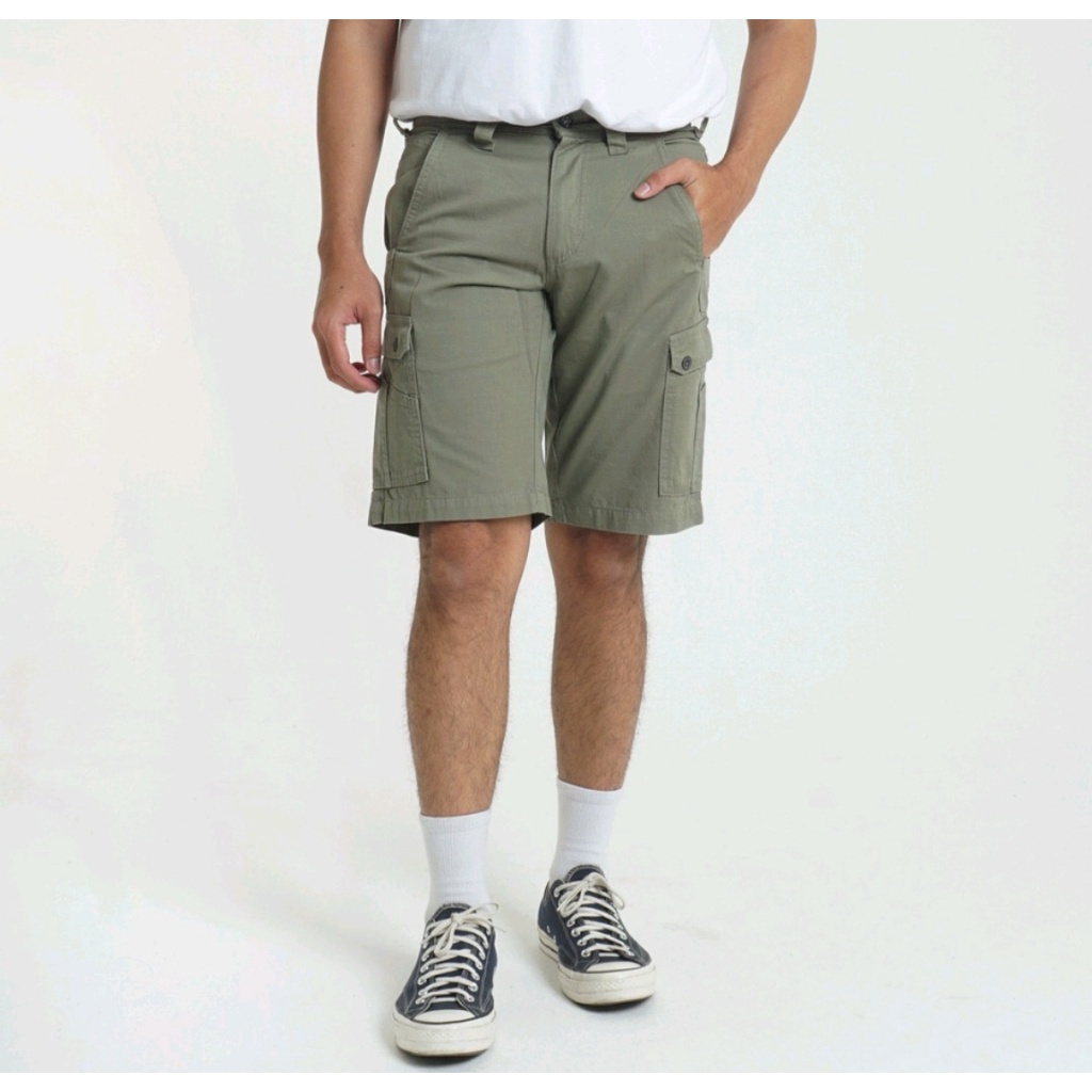 Celana Pendek Cargo Original MGEE Outdoor Cargo Short Pants Rows 006 Light Olive