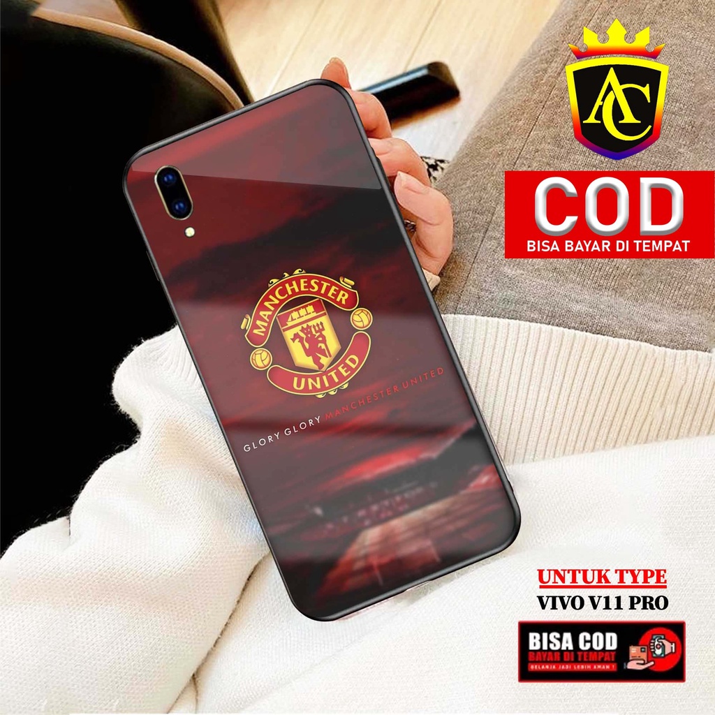 Case Vivo V11 Pro - Aneka Case - [ KpuKpu ] Softcase Glass - Hardcase Glossy - Fashion Case hp Vivo 