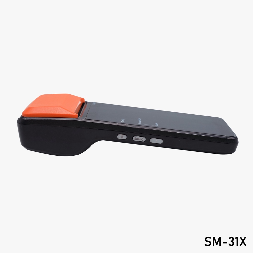 Mesin Kasir Android Portable Sharkpos X31 / X 31 / X-31 Mesin EDC Android Pos Support Printer Thermal 58MM, NFC, WIFI, Bluetooth XA02 PRO / AP02 PRO / M2 Max Mobile