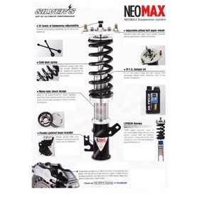 Aksesoris Coilover Suspensi Shockabsorber Silvers NEOMAX BMW F30