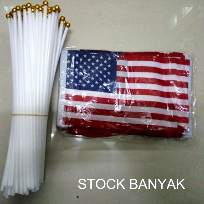 Bendera Tangan Negara Benua Amerika / America Countries Hand Flags