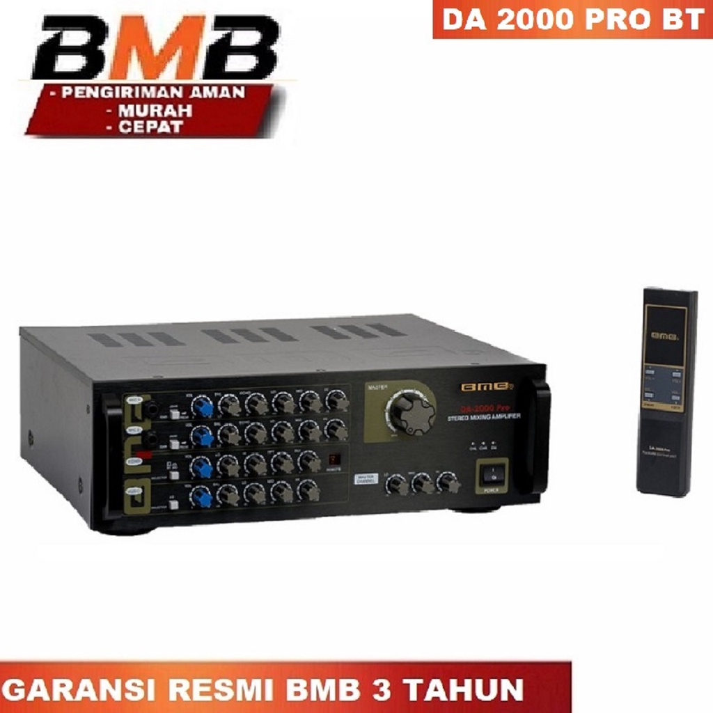 BMB DA2000PROBT / DA 2000 PRO BT / DA2000PRO BT / Bluetooth Amplifier