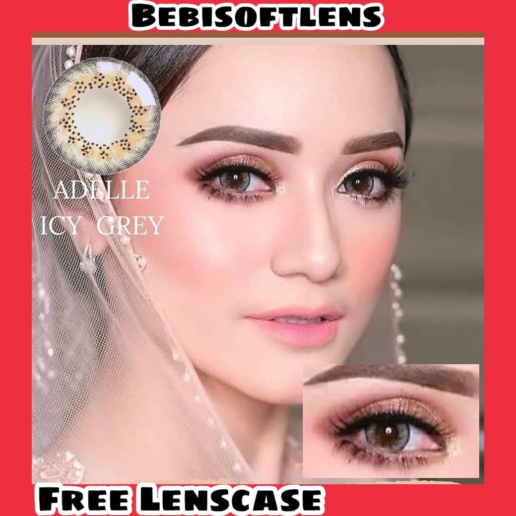 Softlens ADELLE Box DIA 16.00mm (-3.25 S/D -8.00) BIG EYES by IrisLab Lensa Kontak