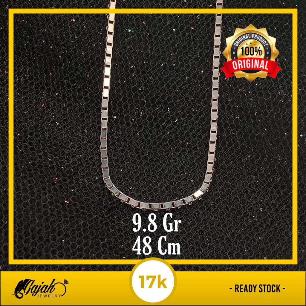 Kalung Emas 17K - 9.8 Gr Kadar 750 - 4588