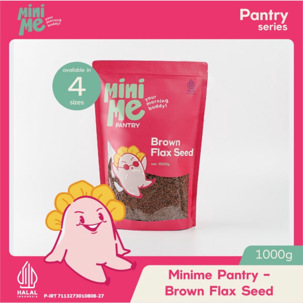 

Minime Pantry - Flax Seed 1kg - Biji Rami Flaxseed