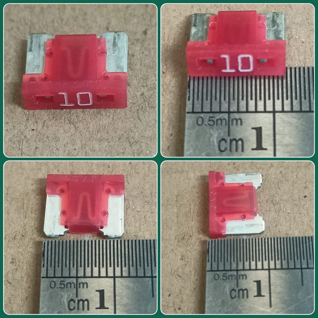 FUSE DX MICRO-SIKRING FUSE MICRO 10A SEKRING TANCAP 10 A