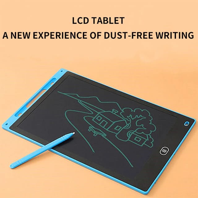 LCD writing tablet drawing pad papan tulis menggambar LCD hapus tombol