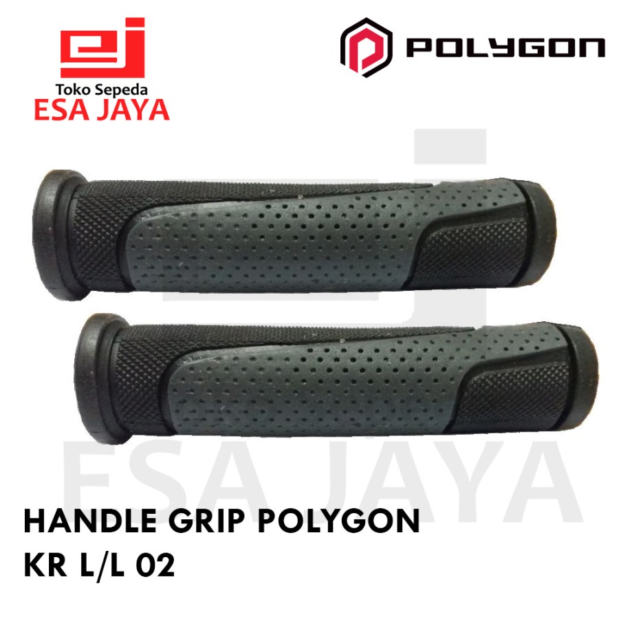 Handle Grip Polygon KR L/L 02 Hand Grip MTB Sepeda Lipat Hanfat Original
