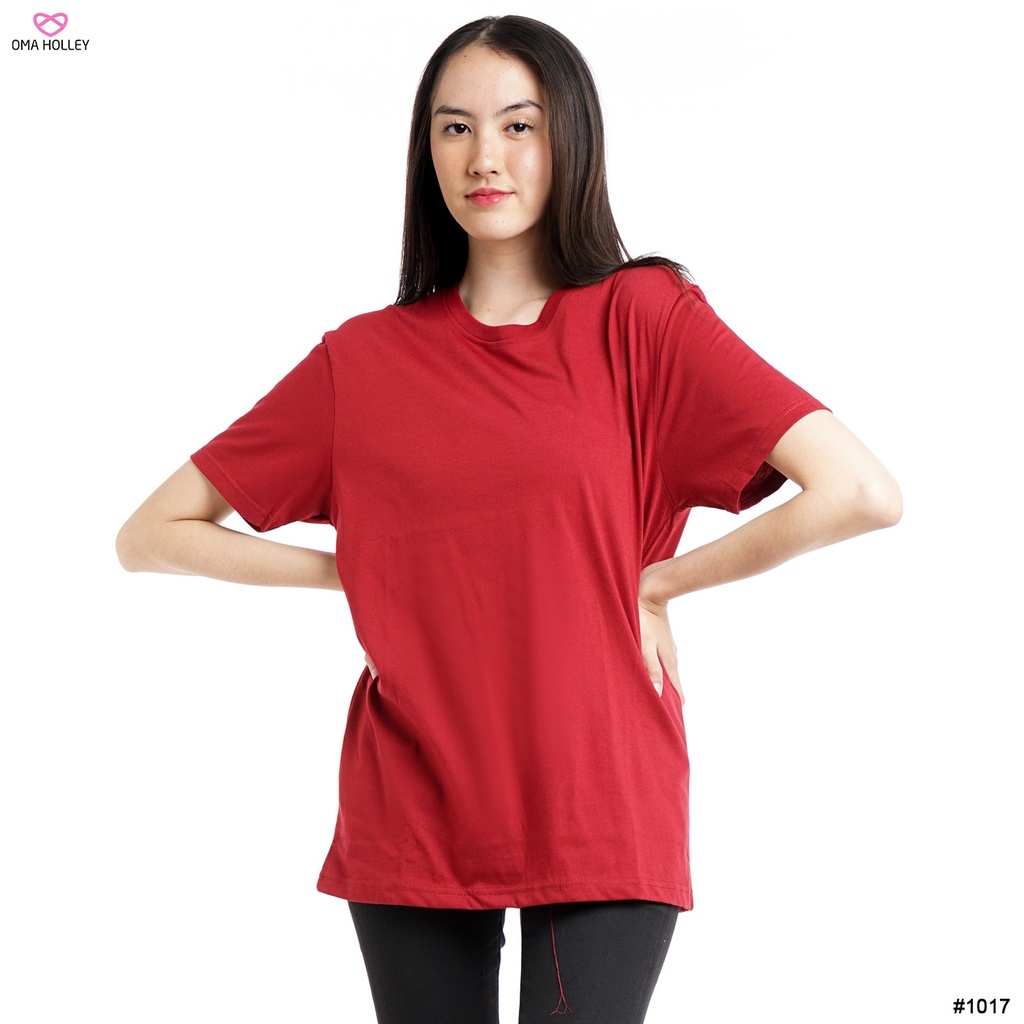 (COD) OH Fashion Kaos Polos Urban-O Lengan Pendek Cotton Combed Premium 30's #1017