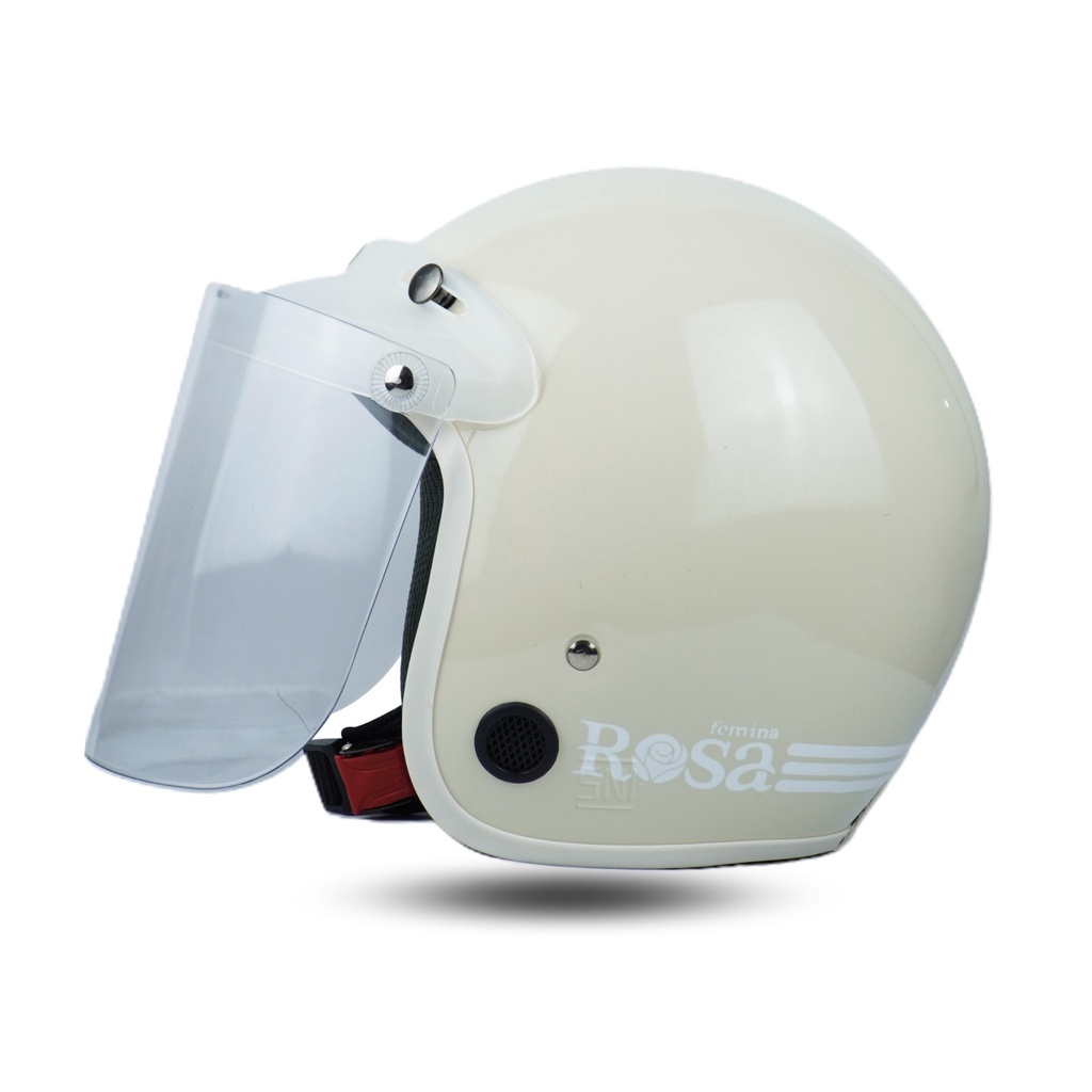 Helm Bogo Dewasa Wanita Cewek Warna Pastel SNI