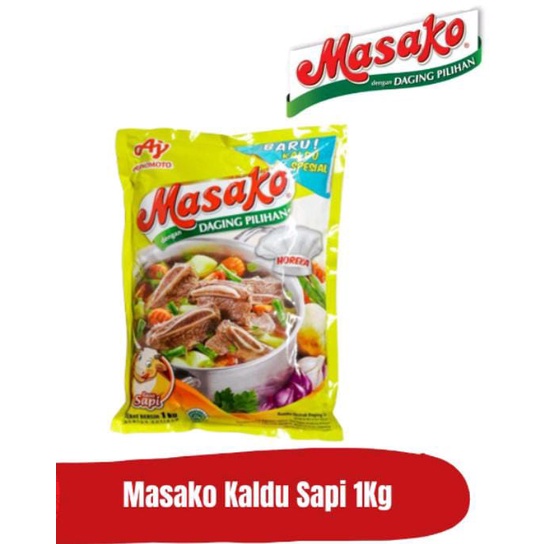 Masako Bumbu Kaldu Penyedap Rasa Sapi Kemasan 1 Kg