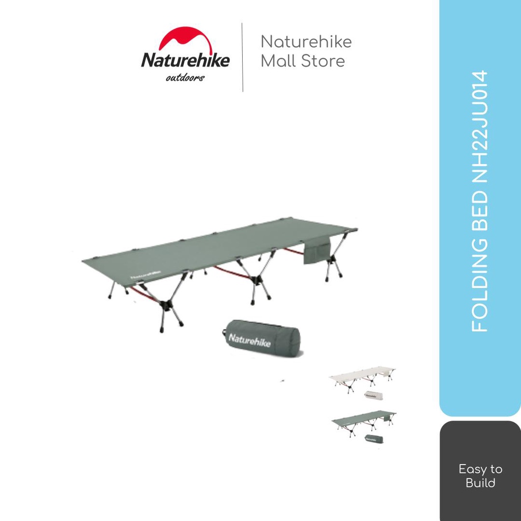 FOLDING BED / VELBED LIPAT PORTABLE CAMPING NATUREHIKE NH22JU014