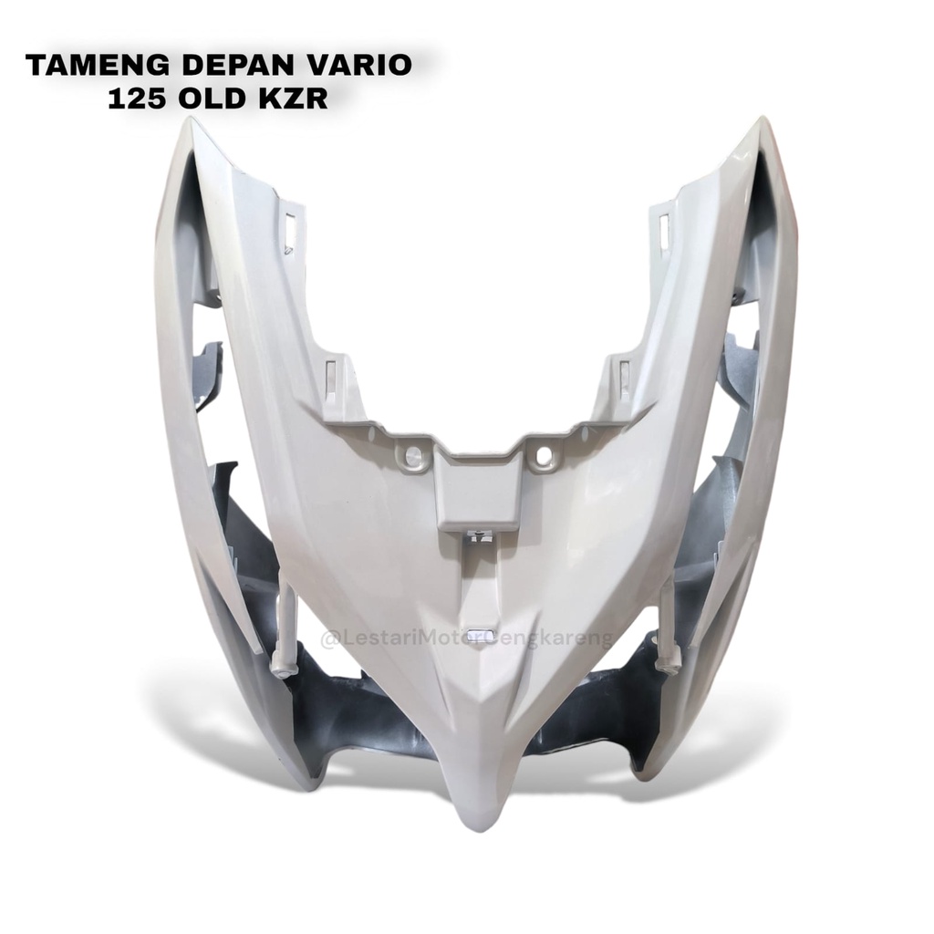 TAMENG LAMPU DEPAN VARIO 125 OLD PUTIH KZR COVER FRONT