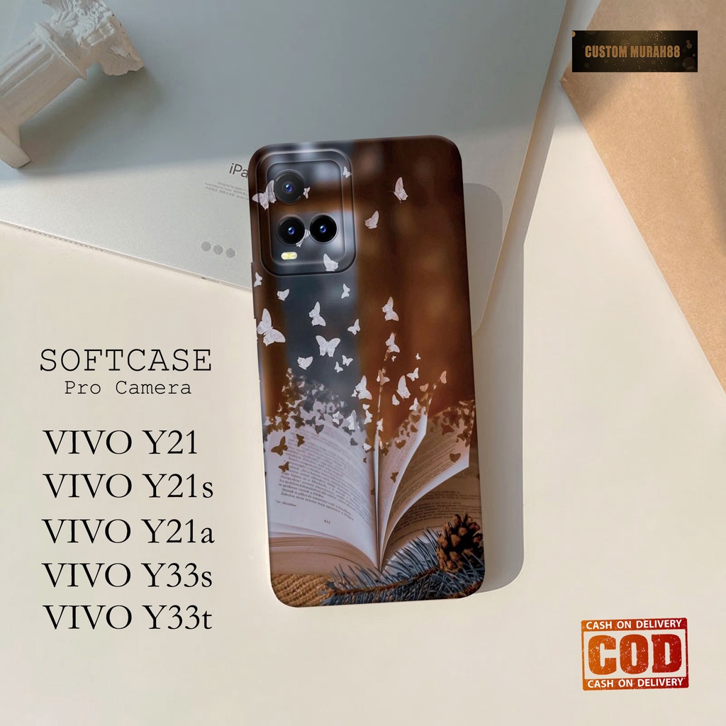 Case Hp Vivo Y21 / Y21s / Y21a / Y33s / Y33t Terbaru - Fashion Case KUPU - Casing Hp Vivo Y21/Vivo Y