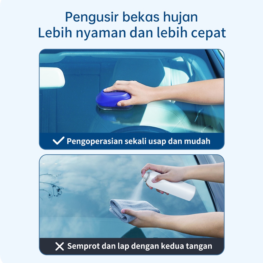 GLODWAY Mouse Glass Water Repellent / Penolak Air Hujan / Pelapis Kaca Anti Air Hujan / Penghapus Kaca Portabel