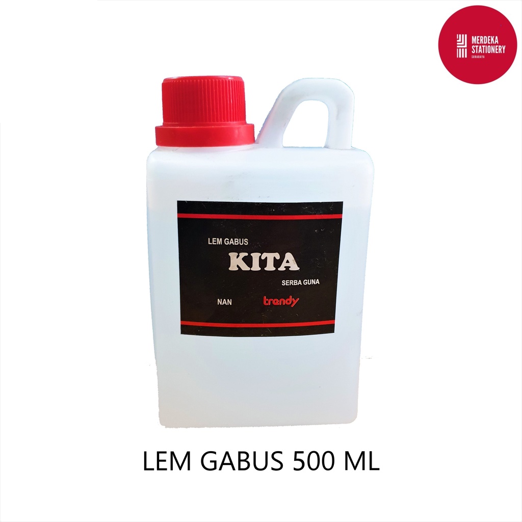 

Lem/Lim/Perekat/Glue Gabus/Styrofoam/Sterofoam KITA Trendy 500 ml