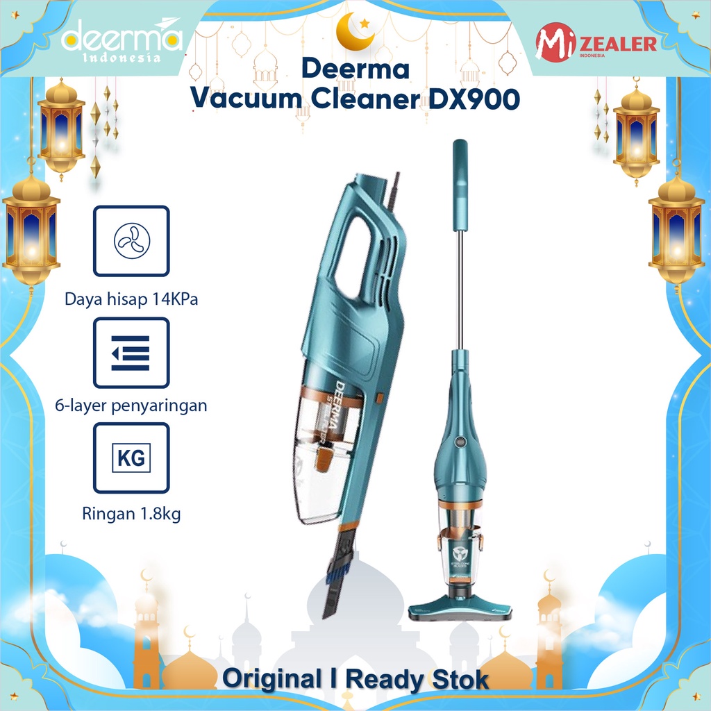 Deerma DX900 DX920 Vacuum Cleaner Penyedot Debu Portable Elektronik 11-15KPa Suction