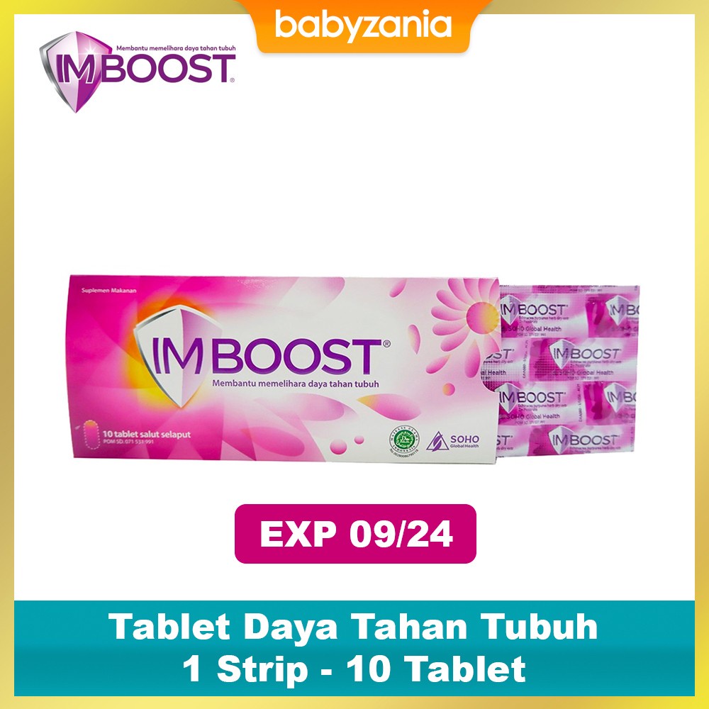 Imboost Tablet Daya Tahan Tubuh 1 Strip - 10 Tablet