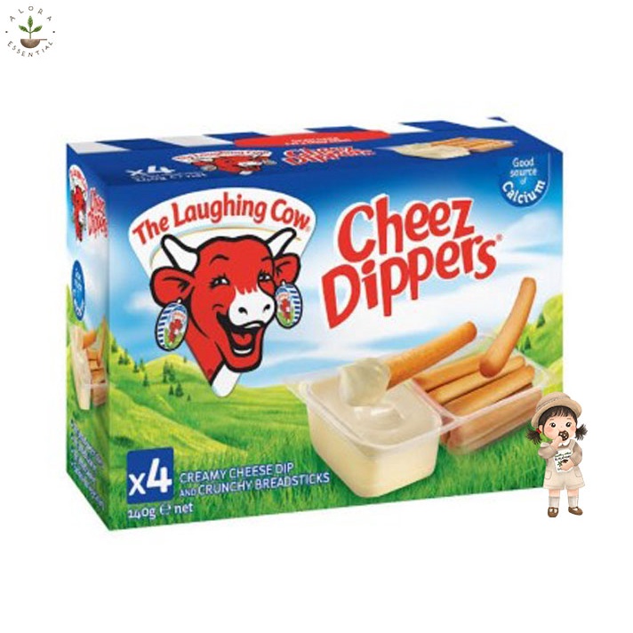 Keju Bel Cheeze Dippers 140gr - The Laughing Cow Bel Cheez Snack Anak