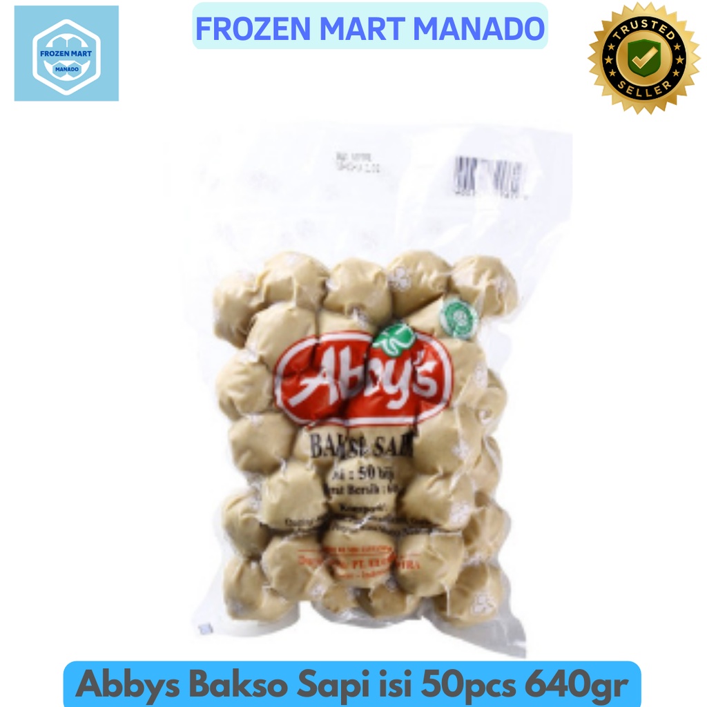 

Abbys Bakso Sapi isi 50pcs 640gr - Frozen Mart Manado (Frozen Food Manado)