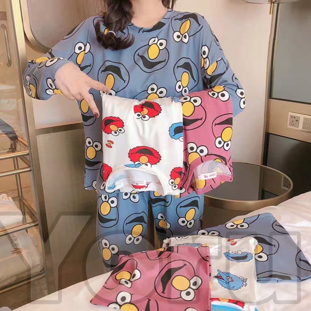 Pamelo Cod baju tidur PP/3/4 import/20 corak/baju tidur import/fashion wanita/baju tidur murah/bangk