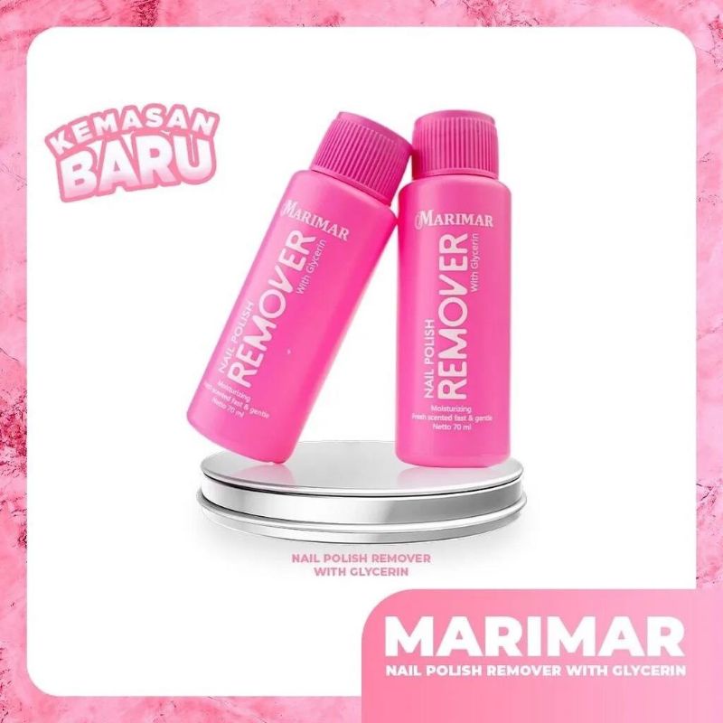 MARIMAR Nail Polish Remover | ❤ jselectiv ❤ Pembersih Kutek (Aseton) MARIMAR - ORI✔️BPOM✔️MURAH✔️COD✔️