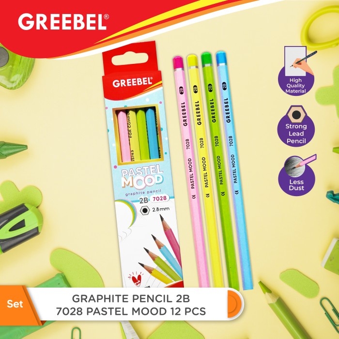 

Greebel Pencils / Pensil Greebel