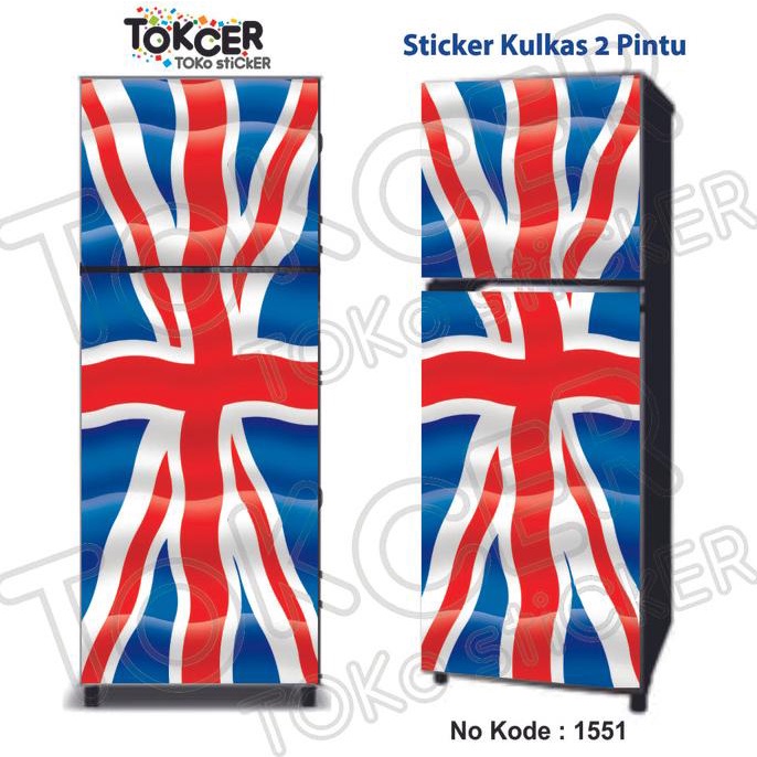 Sticker Kulkas 2 PINTU