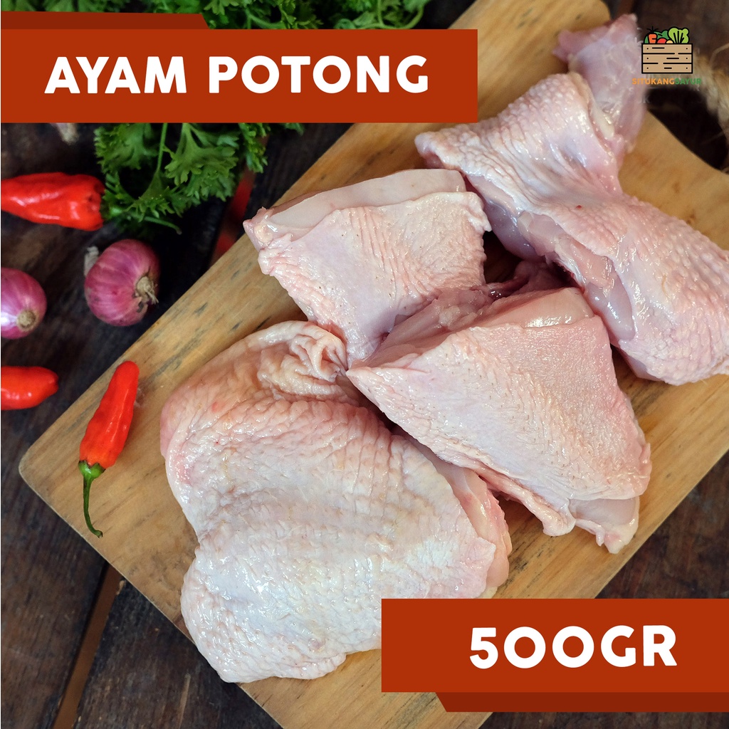 

Ayam Potong 500gr | Paha Atas, Paha Bawah, Dada Utuh, Paha Ayam Utuh (Kota Bandung & Sekitar)