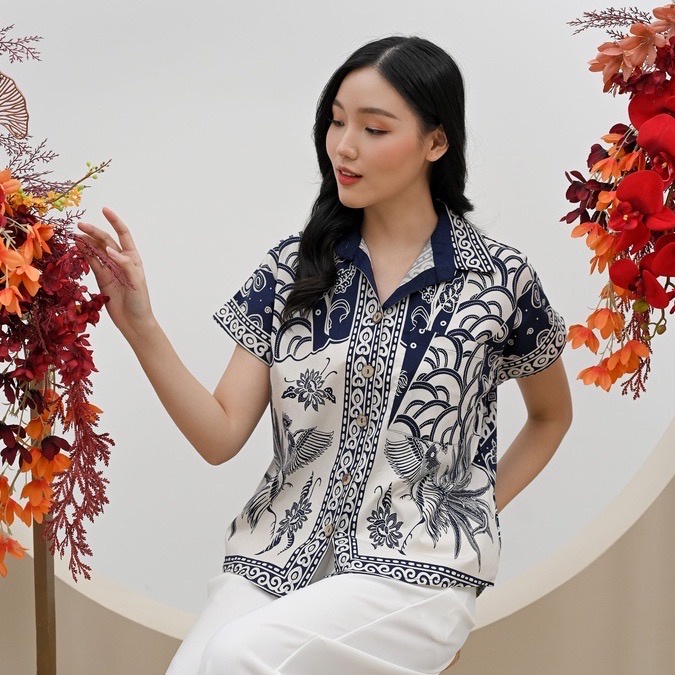 Hanoi - Malaka Kemeja Batik Wanita