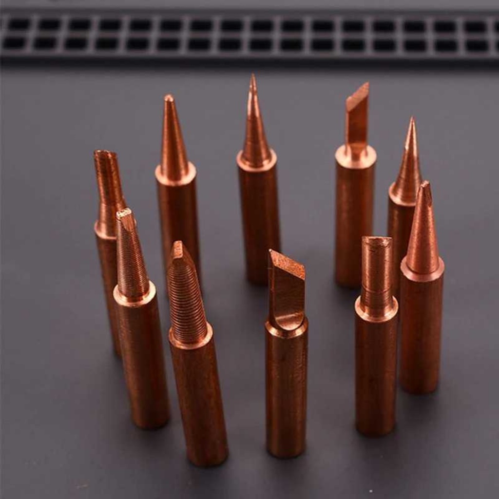 SZBFT Kepala Solder Iron Nonmagnetic 15 PCS for Hakko 936 Tips 900M-T - 556 dengan Kisaran Suhu 200 - 480 C dan Panjang Kepala Solder Sekitar 40 mm