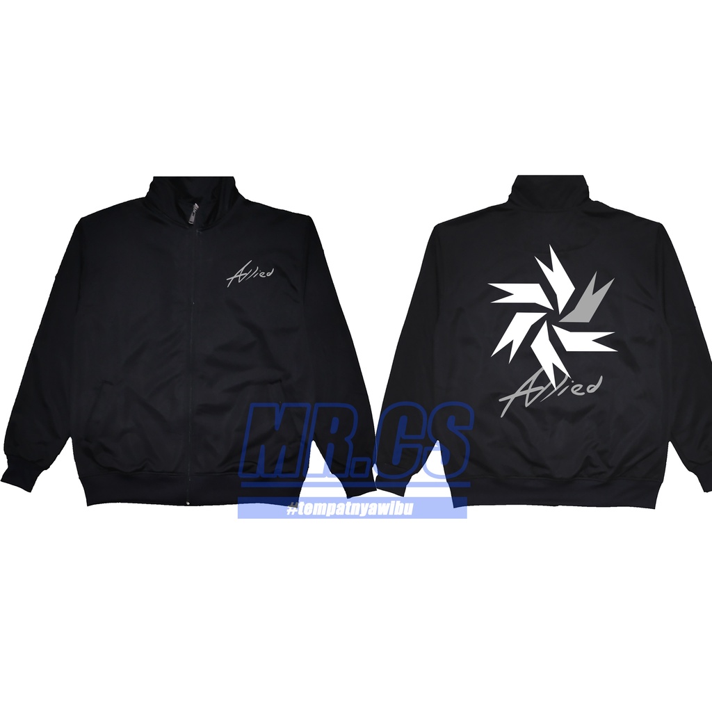 jaket trakctop allied park hyungseok / jaket lookism /tracktop allied lookism